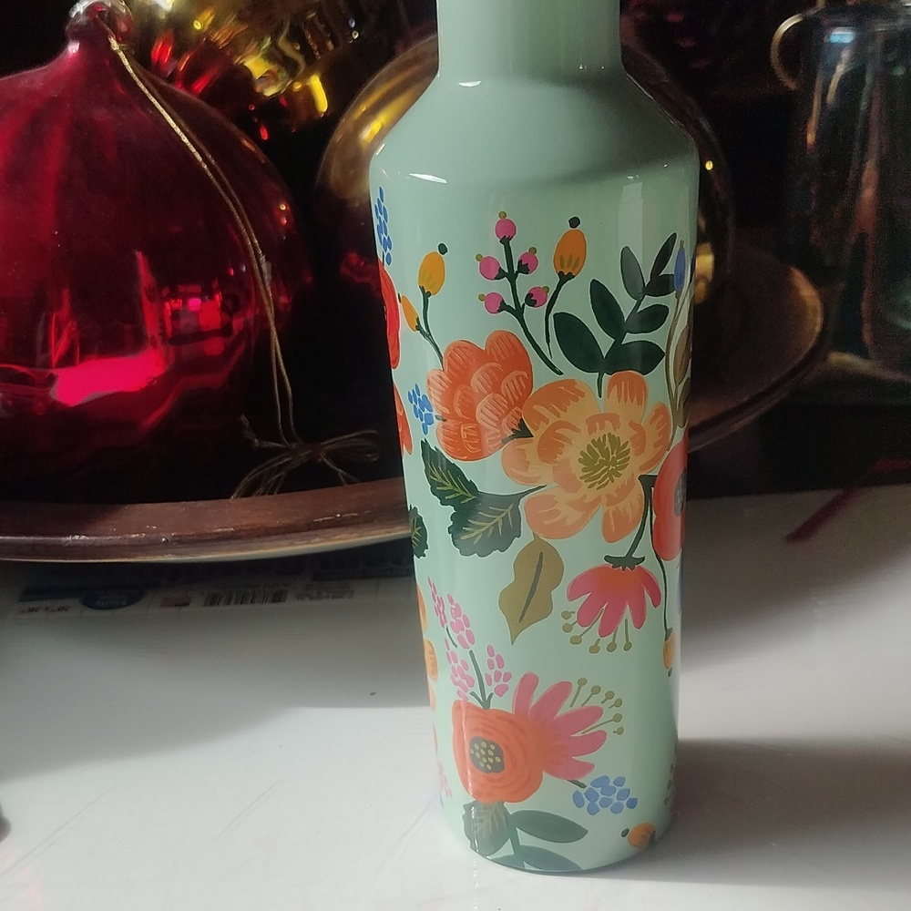 Rifle Paper Company X Corkcicle Insulated Thermos 10 In